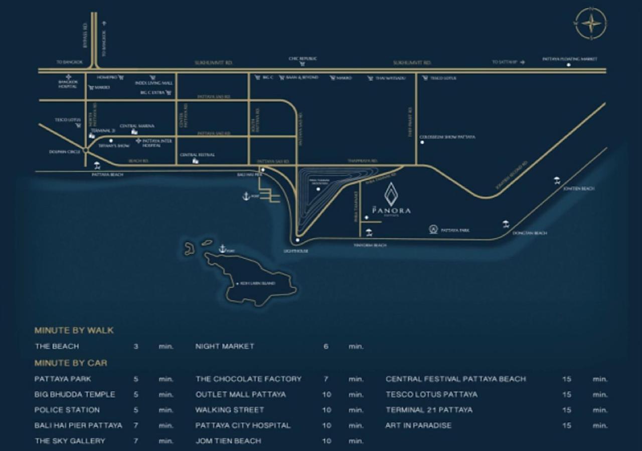 The Panora Pattaya Apartment Екстериор снимка